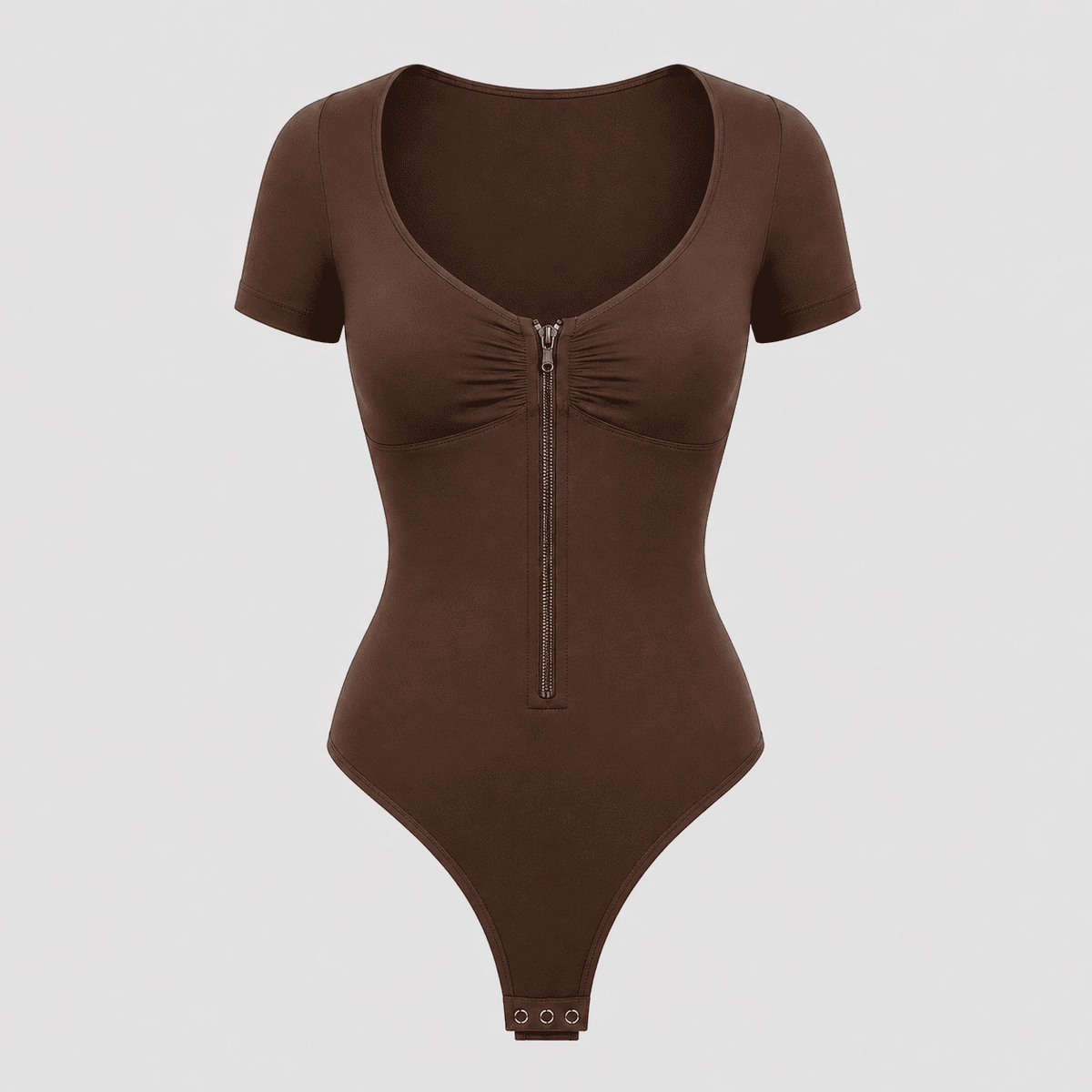 Body Zipper Manga Corta