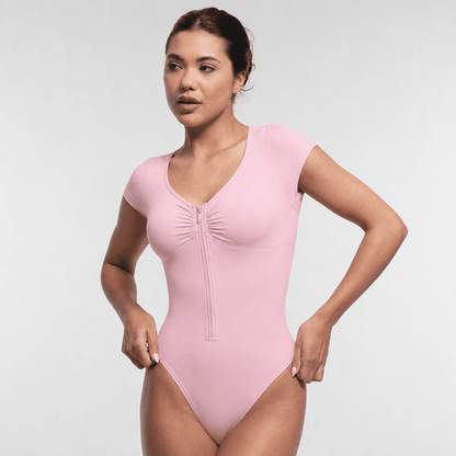 Body Zipper Manga Corta