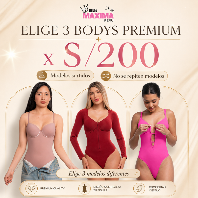3 x 200 Bodys premium