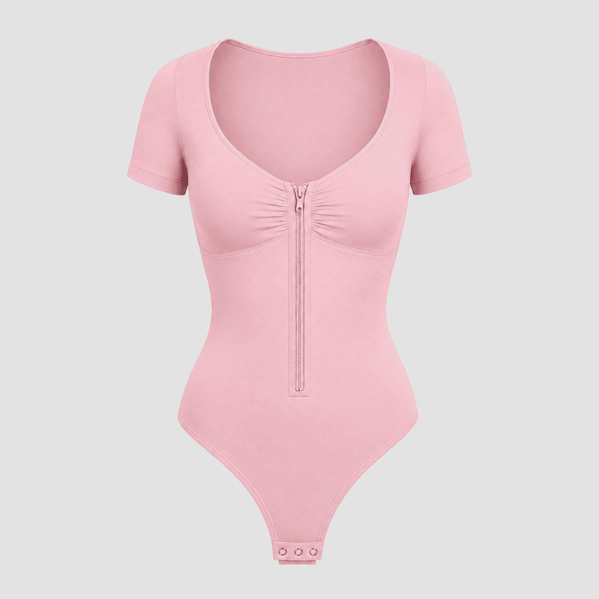 Body Zipper Manga Corta