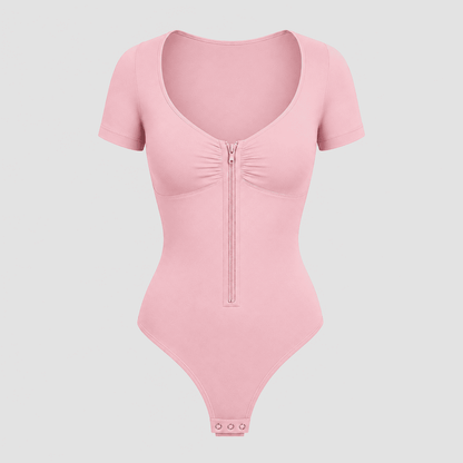 Body Zipper Manga Corta