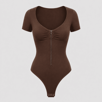 Body Zipper Manga Corta