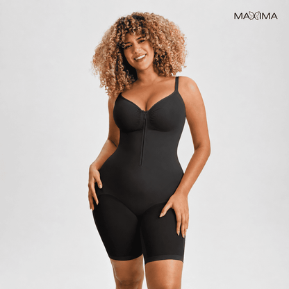 Bodyshort con zipper 3 en 1
