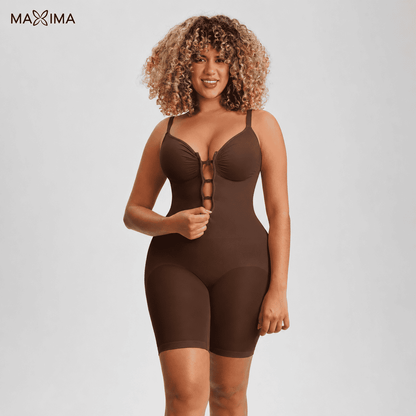 Bodyshort con zipper 3 en 1