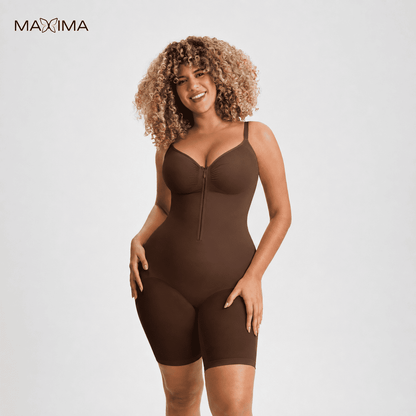 Bodyshort con zipper 3 en 1